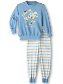 Kinder Bündchen-Pyjama