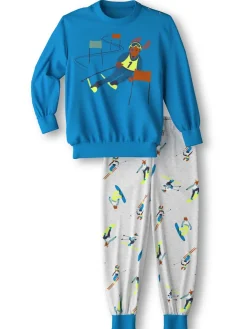 Kinder Bündchen-Pyjama