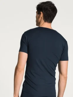 Kurzarm-Shirt, V-Neck