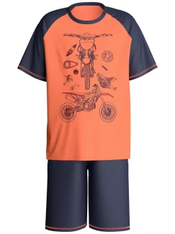 Kurz-Pyjama
