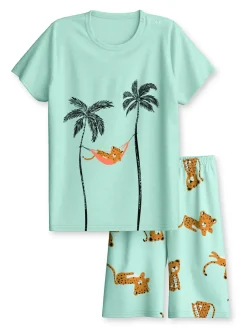 Kurz-Pyjama
