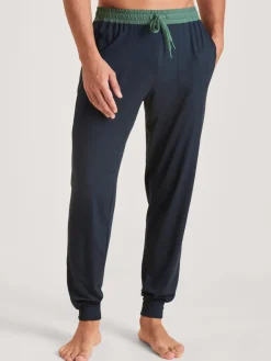 Pyjamahose mit Bündchen