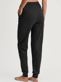 Pyjamahose mit Bündchen