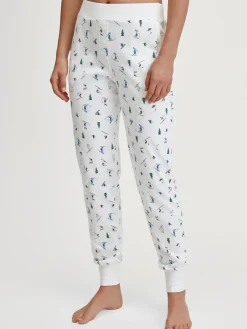 Pyjamahose mit Bündchen