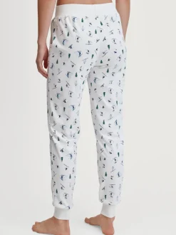 Pyjamahose mit Bündchen