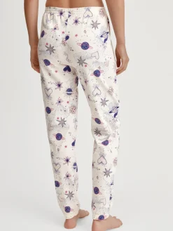 Pyjamahose mit Bündchen