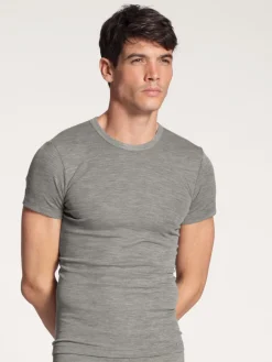 Shirt aus Wolle und Seide