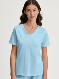 T-shirt mit V-Neck
